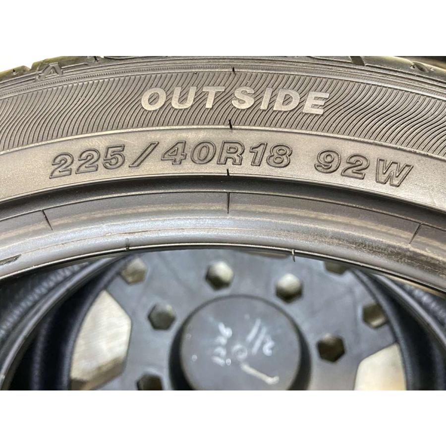 グッドイヤー EAGLE LS EXE　225/40R18　2本 7～8分溝　2018年製 グッドイヤー（GOODYEAR） 中古タイヤ サマータイヤ 2本セット 225