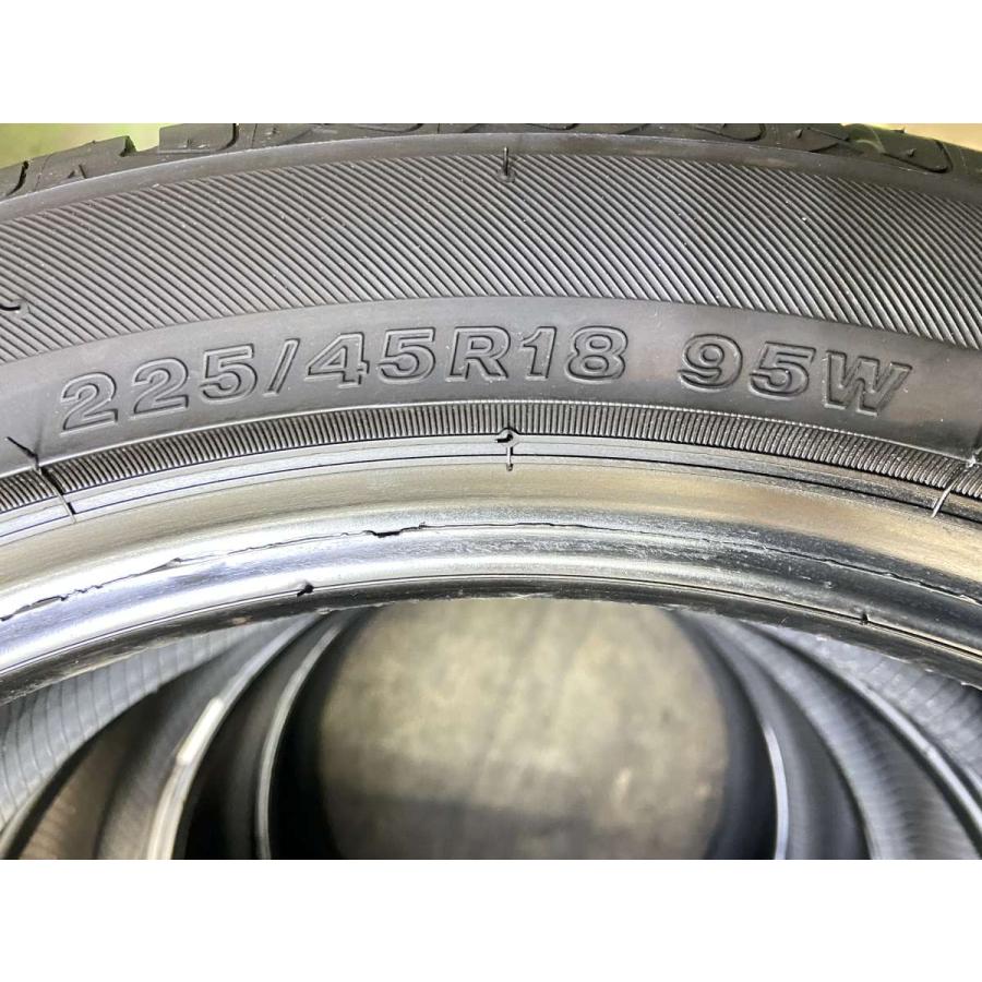 セイバーリング　225/45/18 4本！ 225/45R18 セイバーリング SL201 中古タイヤ サマータイヤ 4本セット