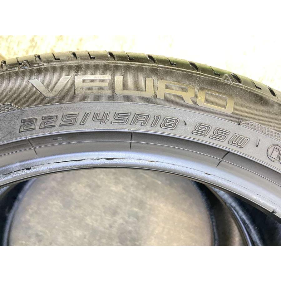 DUNLOP（ダンロップ） 中古タイヤ サマータイヤ 2本セット 225/45R18