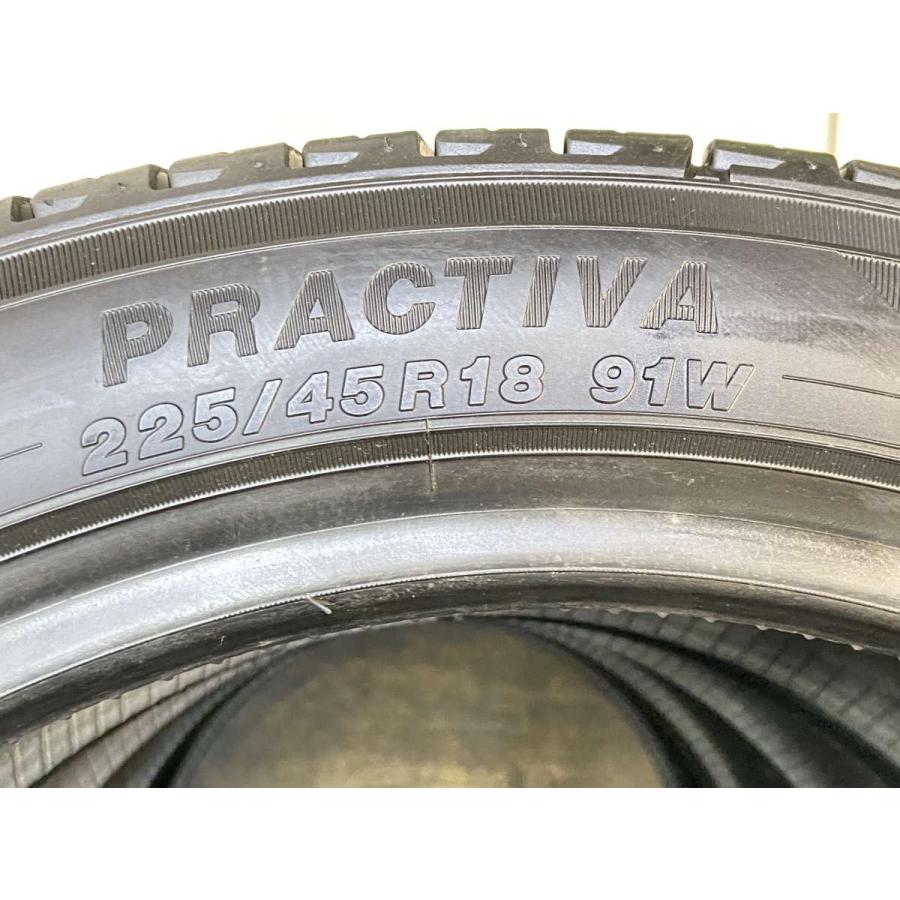 中古タイヤ サマータイヤ 4本セット 225/45R18 イエローハット