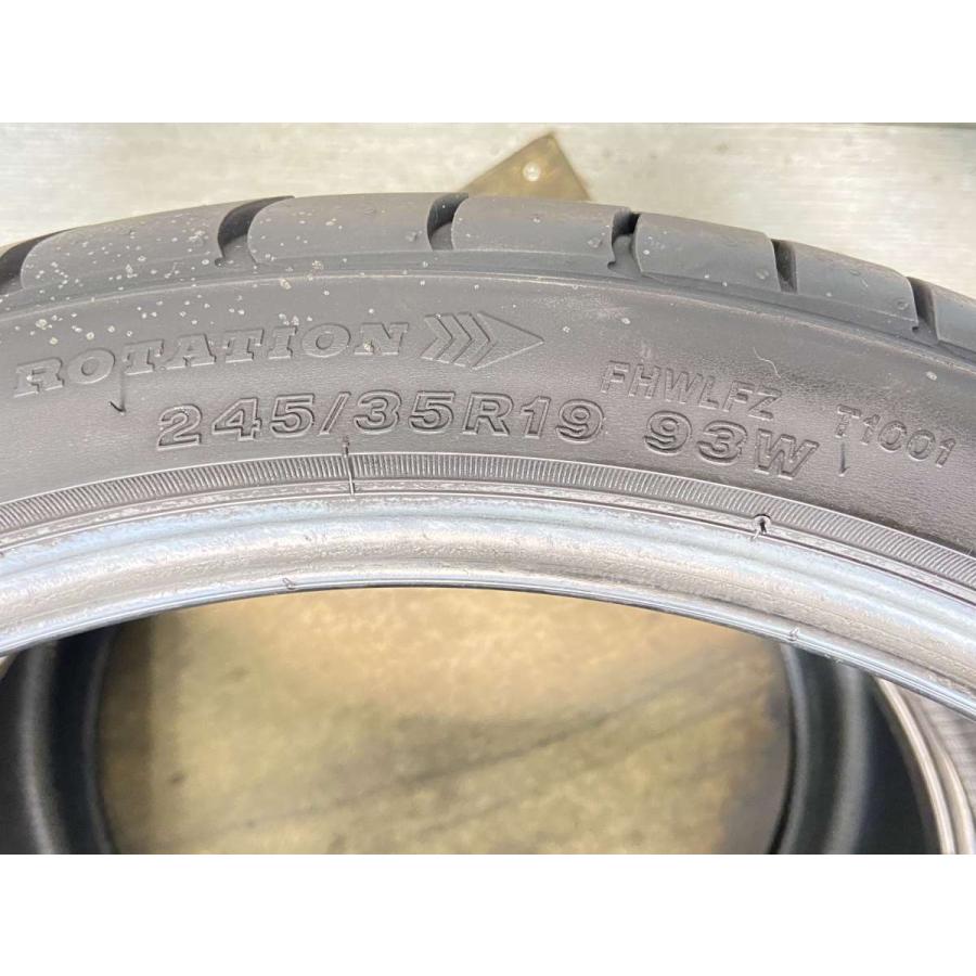 中古タイヤ サマータイヤ 2本セット  245/35R19  　 ファイアーストーン WIDE OVAL |  | 03