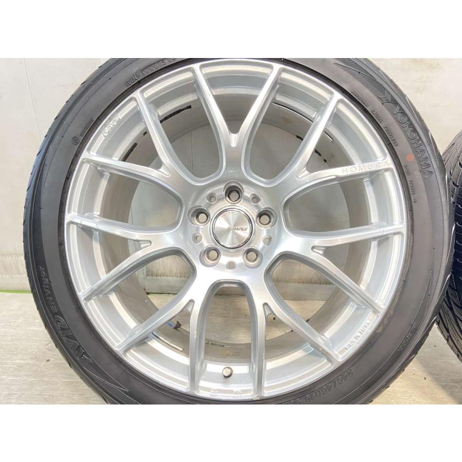 RAYS ホムラ YOKOHAMA 245/45R19 タイヤ・ホイールセット