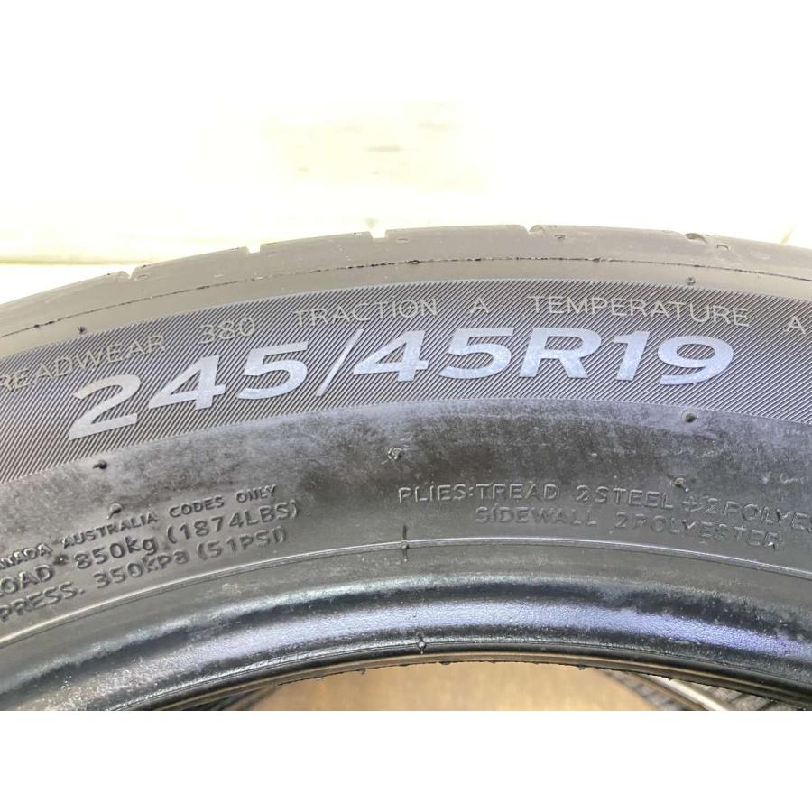 中古タイヤ サマータイヤ 2本セット  245/45R19  ハンコック VENTUS S1 EVO3 | ハンコック | 03