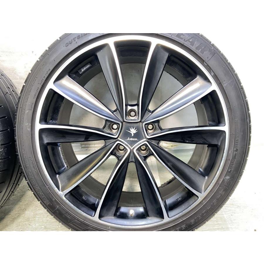 中古タイヤ サマータイヤ ホイールセット 4本セット 245/40R19  WEDS クレンツェ　クリシュナ 19x8.0 35 114.3-5穴 グッドイヤー EAGLE RVF | グッドイヤー | 05