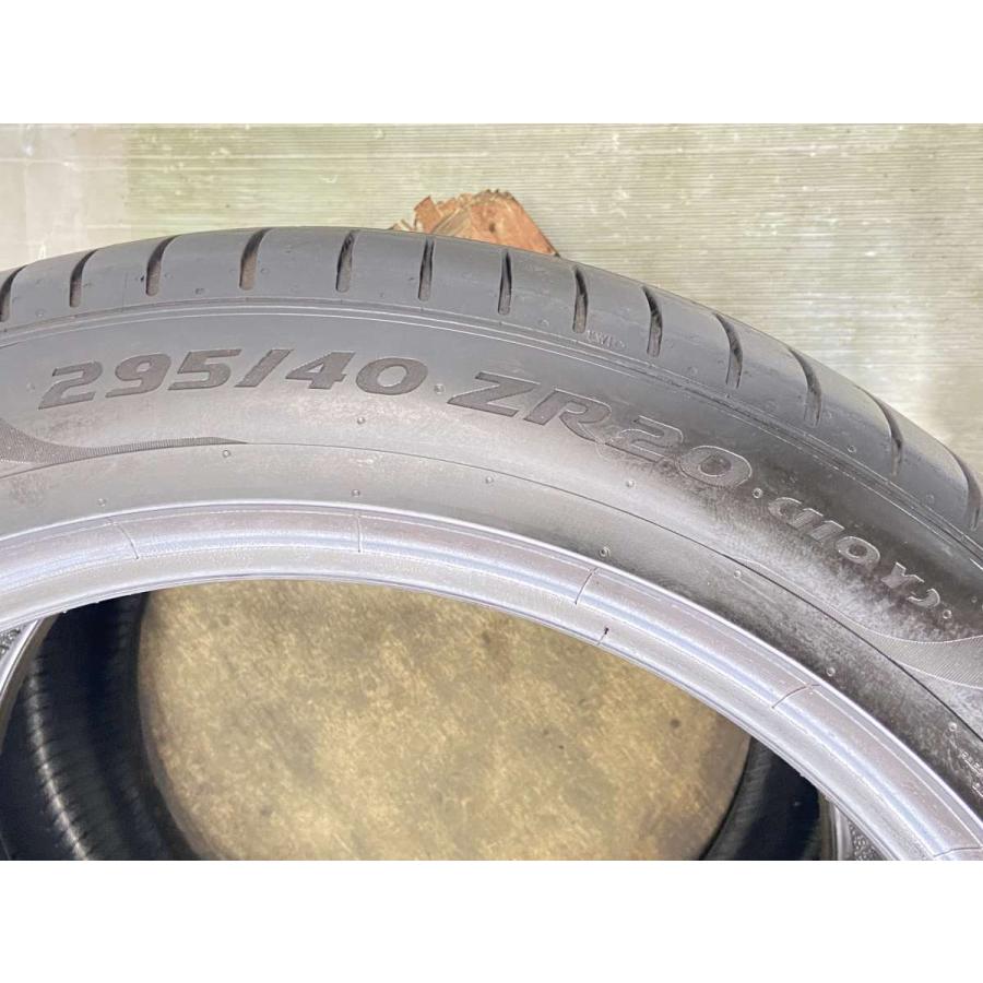 PIRELLI 中古タイヤ サマータイヤ 2本セット 295/40R20 ピレリ P ZERO 