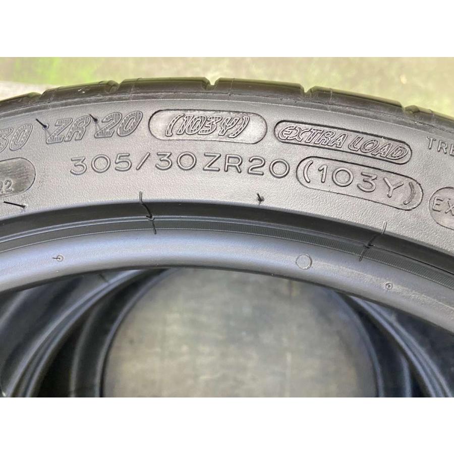 ミシュラン（MICHELIN） 中古タイヤ サマータイヤ 2本セット 305/30R20