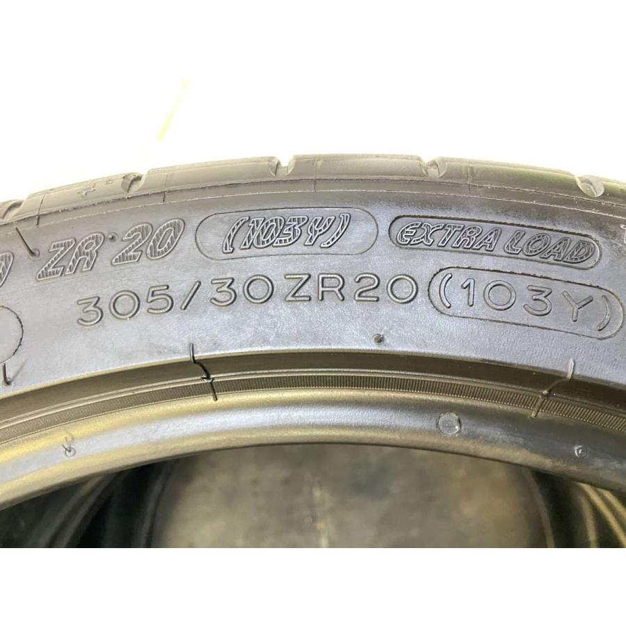 ミシュラン（MICHELIN） 中古タイヤ サマータイヤ 2本セット 305/30R20 