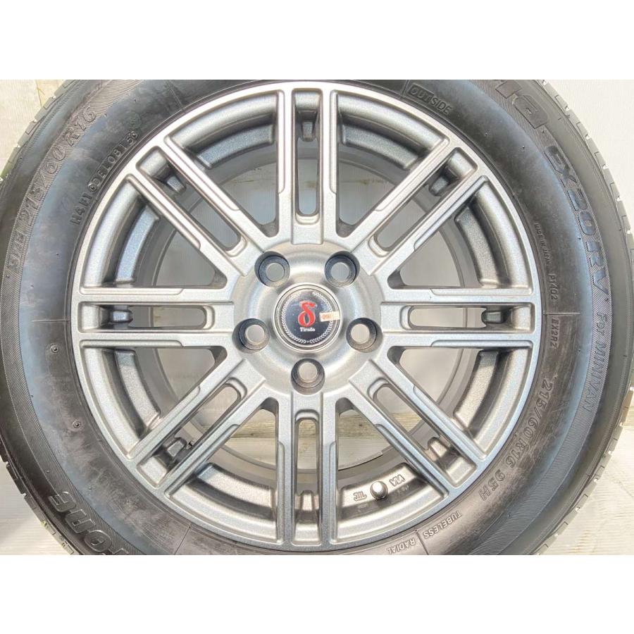 新品タイヤ サマータイヤ ホイールセット 4本セット 215/60R16   新品：　 TIRADO 16x6.5 38 114.3-5穴 / 新品：ブリヂストン EX20RV｜aing｜06