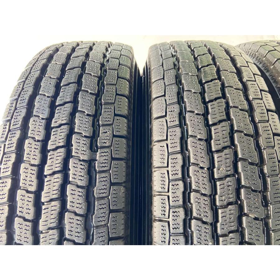 ①2023年製145/80R13バリ山！中古スタッドレスタイヤ4本セット DUNLOP 中古タイヤ スタッドレスタイヤ ホイールセット 4本
