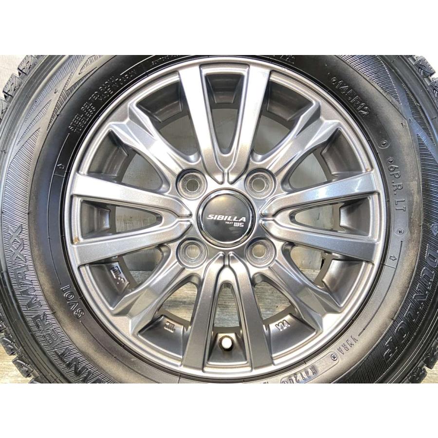 DUNLOP（ダンロップ） 中古タイヤ スタッドレスタイヤ ホイールセット