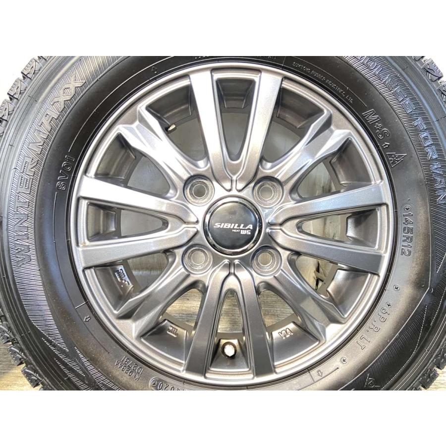 DUNLOP（ダンロップ） 中古タイヤ スタッドレスタイヤ ホイールセット