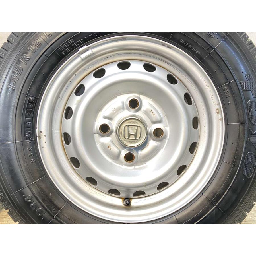 ホンダ純正スタッドレス 4本セット145R12 楽天市場】145R12 6PR スタッドレス ホイールセット（タイヤ本数4本