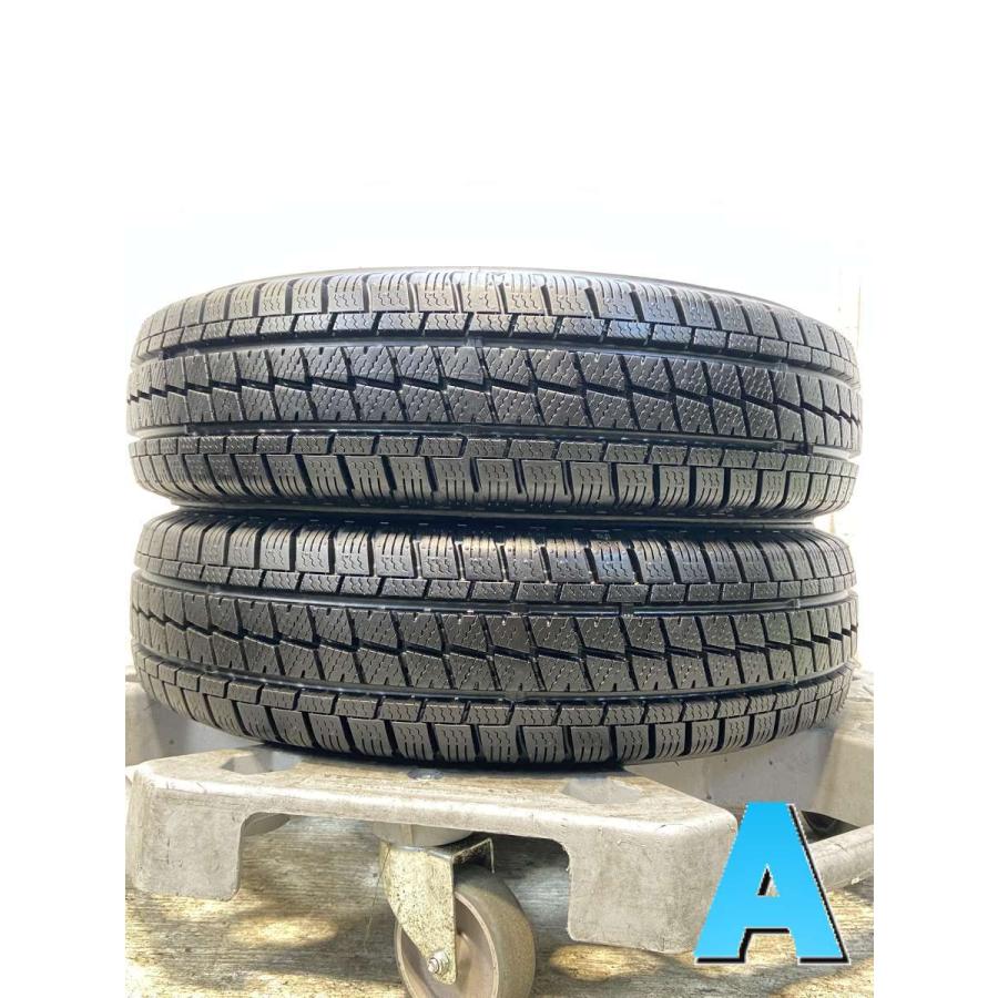 DUNLOP（ダンロップ） 中古タイヤ スタッドレスタイヤ 2本セット 145 