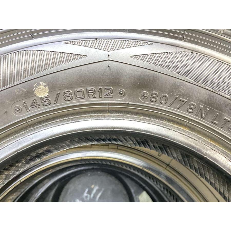 DUNLOP（ダンロップ） 中古タイヤ スタッドレスタイヤ 4本セット 145