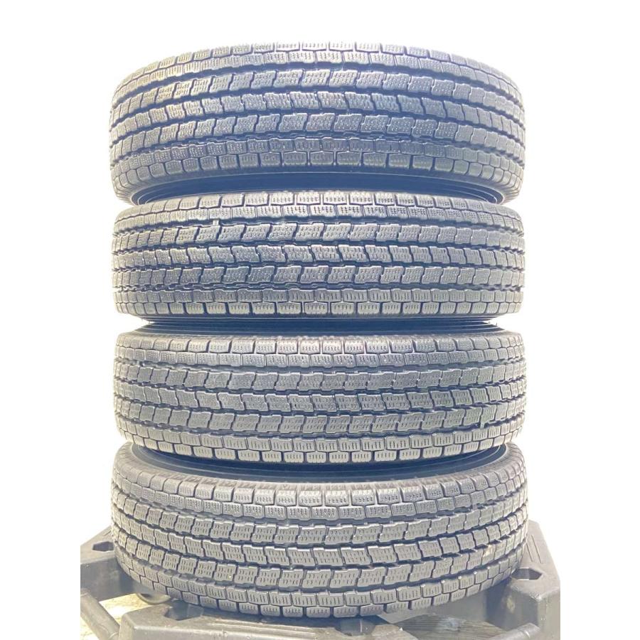 中古スタッドレススチールセット　145/80R12 80/78N 4本 ヨコハマタイヤ（YOKOHAMA TIRE） 中古タイヤ スタッドレスタイヤ