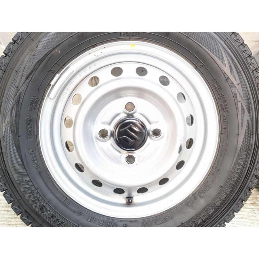 DUNLOP（ダンロップ） 中古タイヤ スタッドレスタイヤ ホイールセット