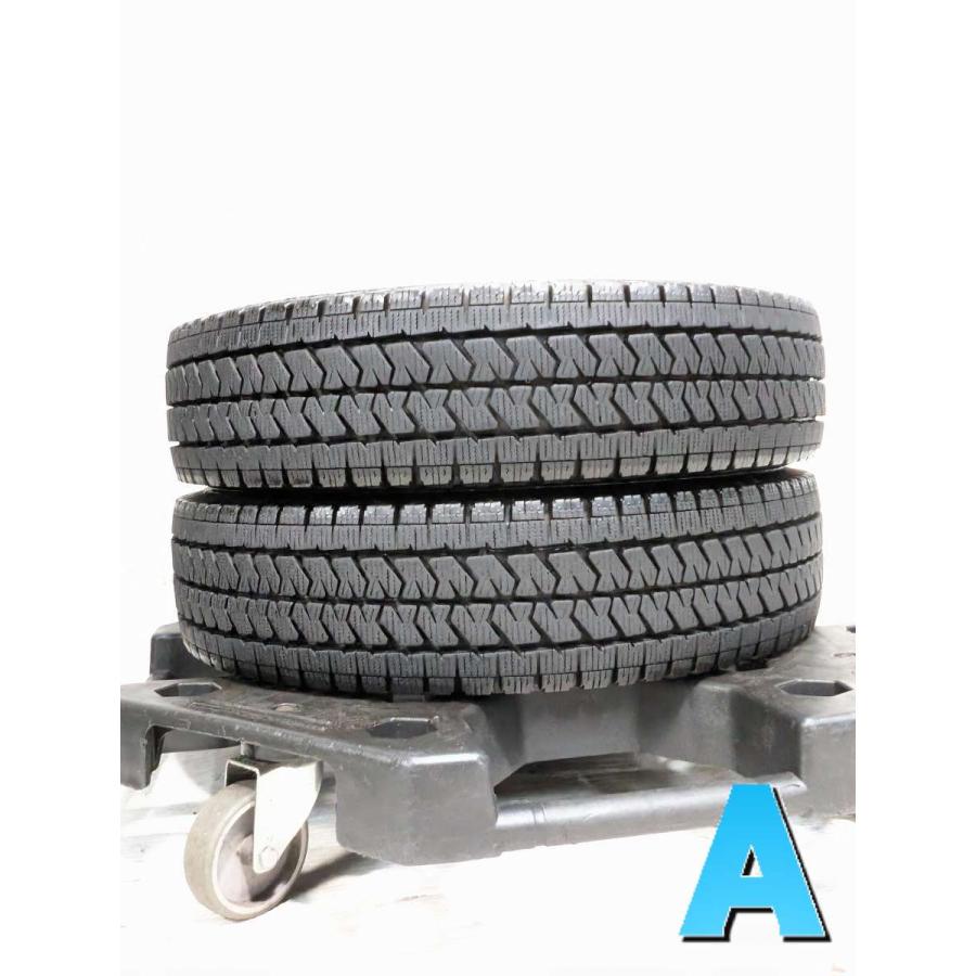 中古スタッドレスタイヤ4本！145/80R12 80/78N BS VL10 BRIDGESTONE（ブリヂストン） 中古タイヤ スタッドレスタイヤ 2本