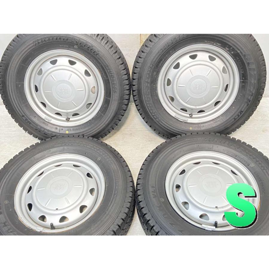 165R13 6PR ブリヂストン スタッドレス中古品