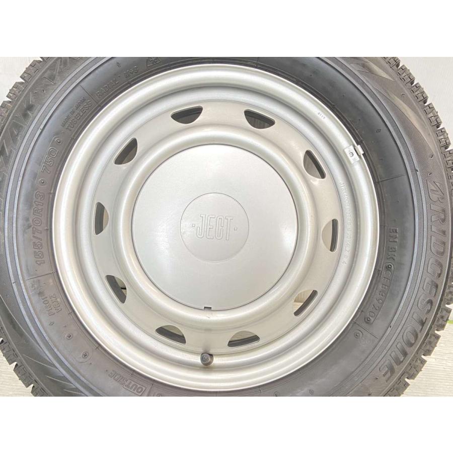 BRIDGESTONE 中古タイヤ スタッドレスタイヤ ホイールセット 4本