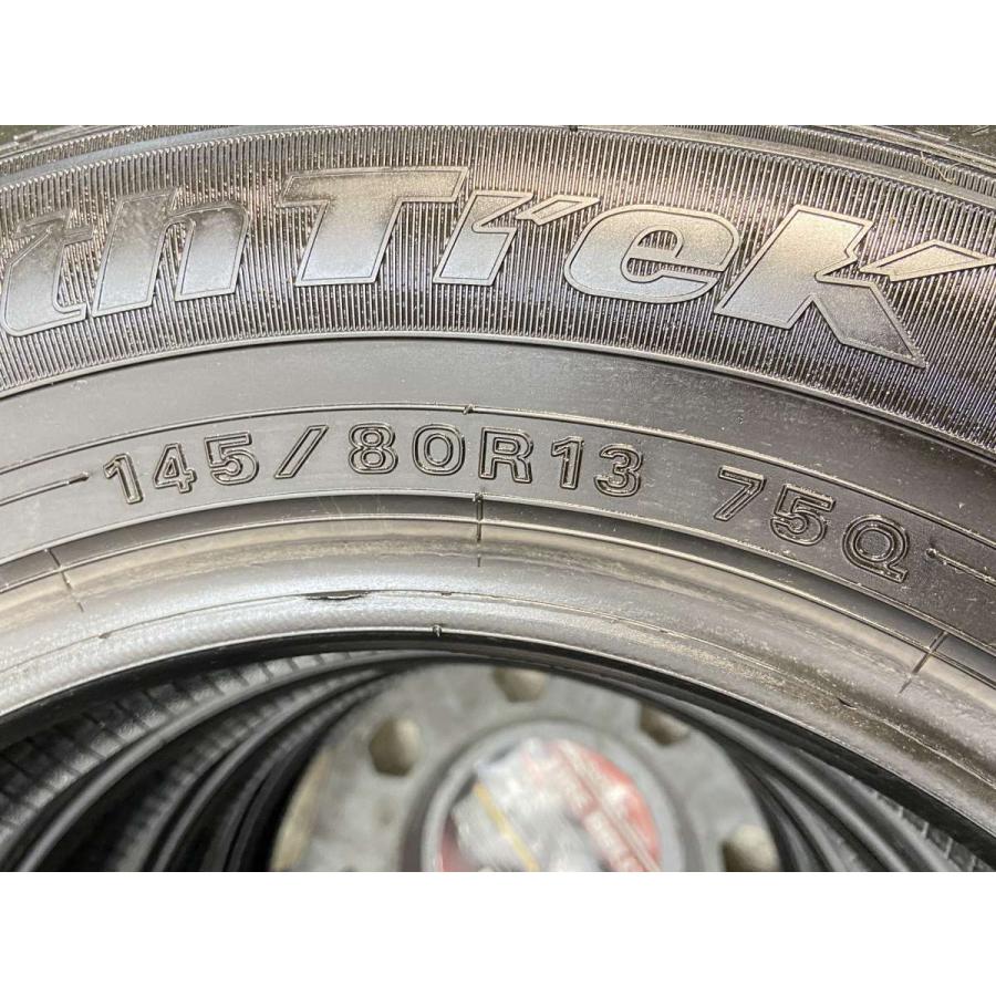 中古タイヤ スタッドレスタイヤ 4本セット 145/80R13 オートバックス