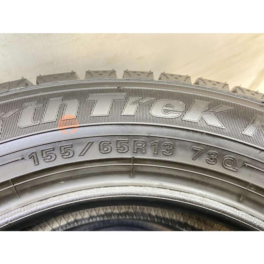 中古タイヤ スタッドレスタイヤ 4本セット 155/65R13 オートバックス