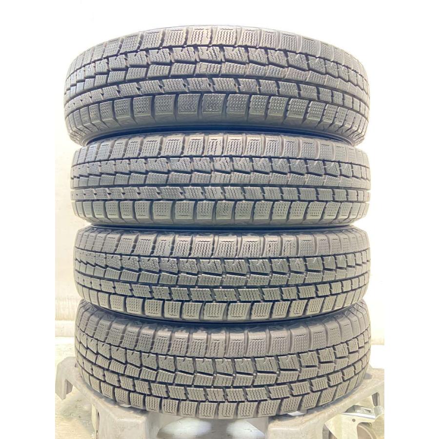 中古タイヤ スタッドレスタイヤ 4本セット 145/80R13 ダンロップ 