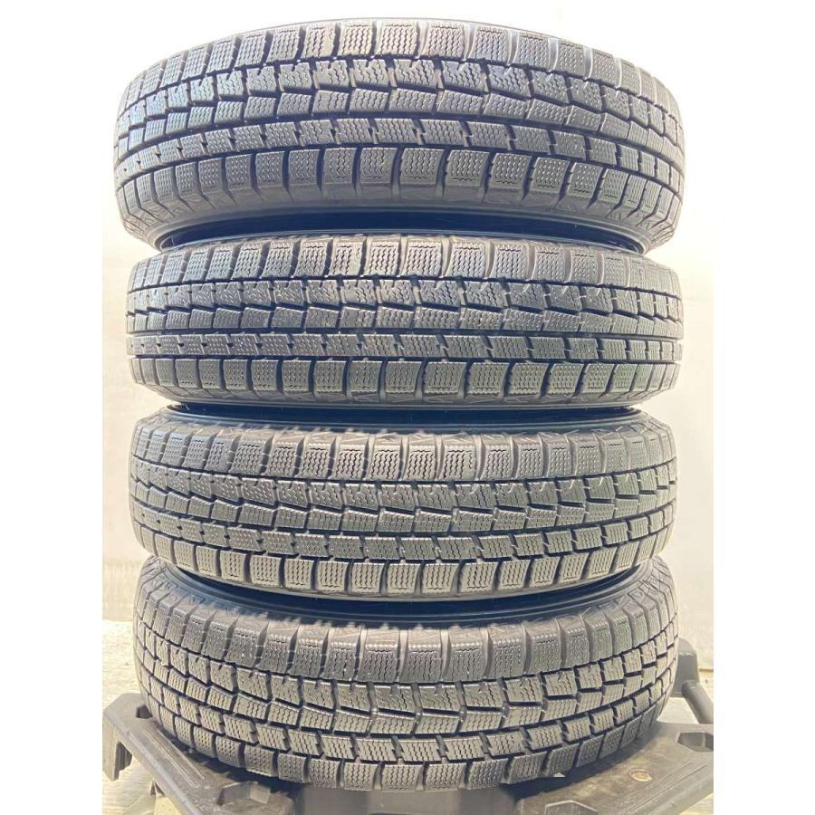 DUNLOP 13インチ スタッドレス付ホイール 4本 145/80R13 DUNLOP（ダンロップ） 中古タイヤ スタッドレスタイヤ ホイールセット