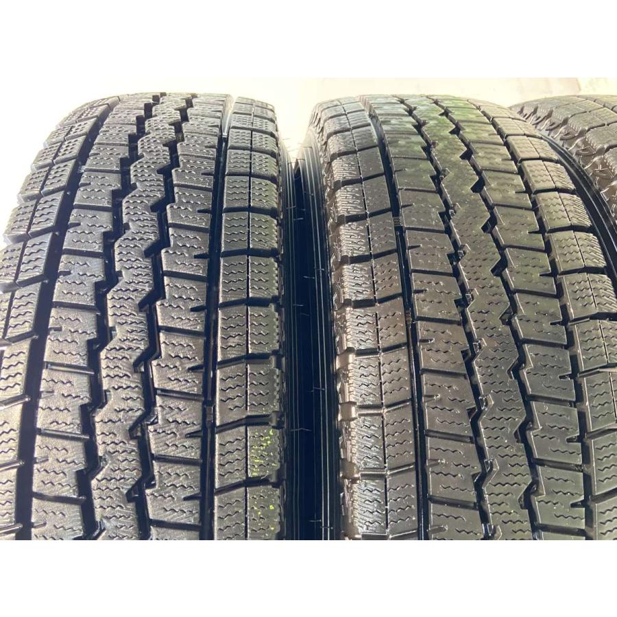 中古スタッドレスタイヤ 4本 ダンロップ 165R 13 8PR