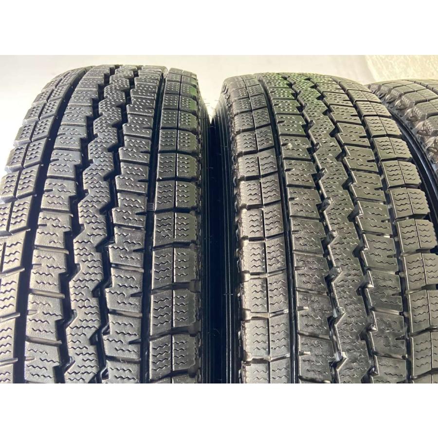 中古タイヤ スタッドレスタイヤ ホイールセット 4本セット 165R13 8PR ダイハツ純正 13x5.0 114.3-5穴 DUNLOP ウィンターマックス SV01 | DUNLOP | 08