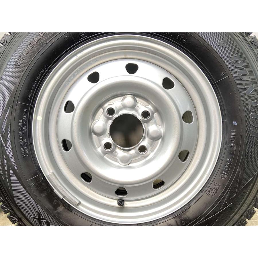 DUNLOP 中古タイヤ スタッドレスタイヤ ホイールセット 4本