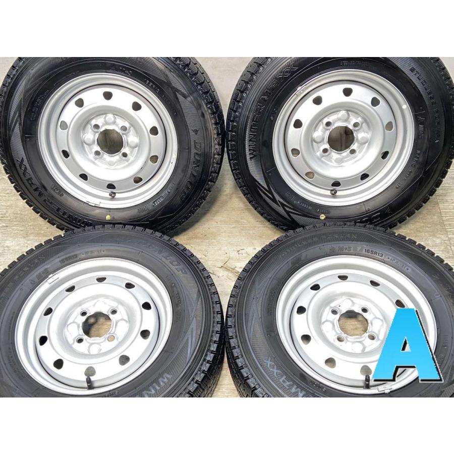 DUNLOP 中古タイヤ スタッドレスタイヤ ホイールセット 4本