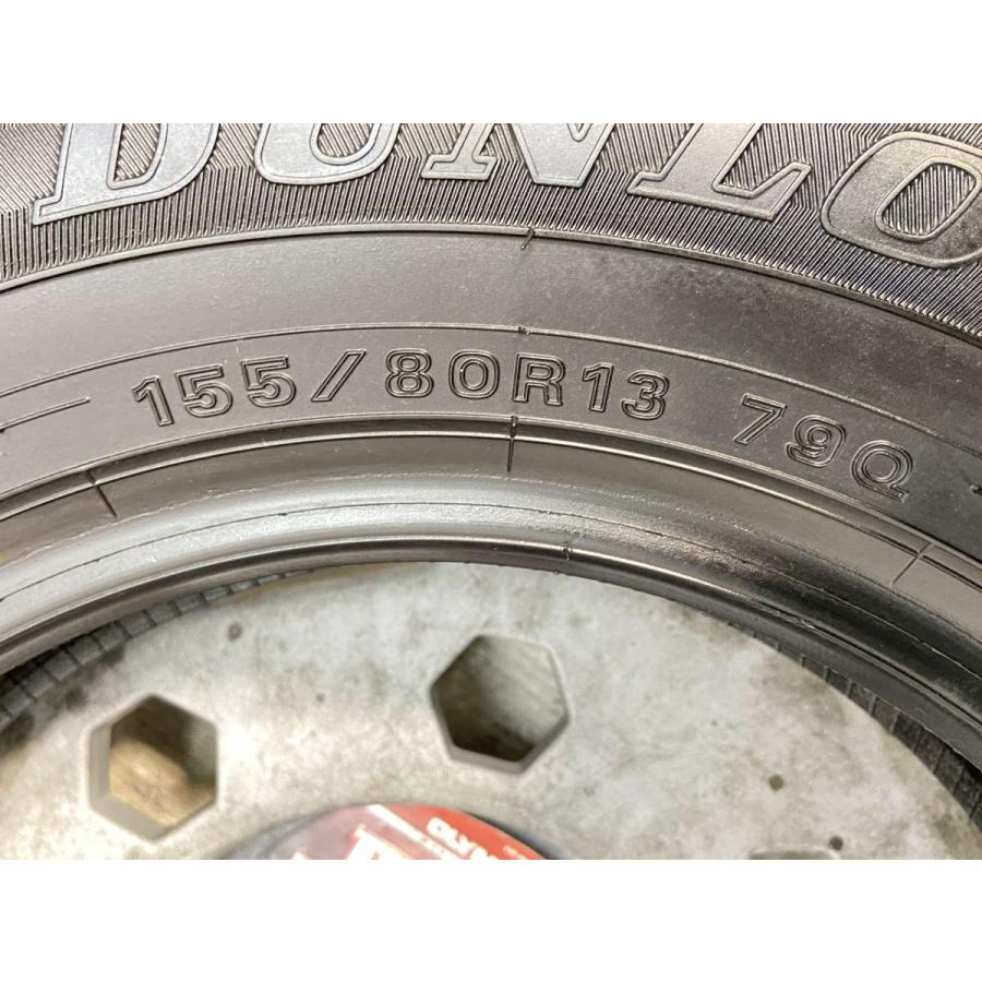 155/80R13 ダンロップ スタッドレス 中古 DUNLOP（ダンロップ） 中古タイヤ スタッドレスタイヤ 1本 155/80R13