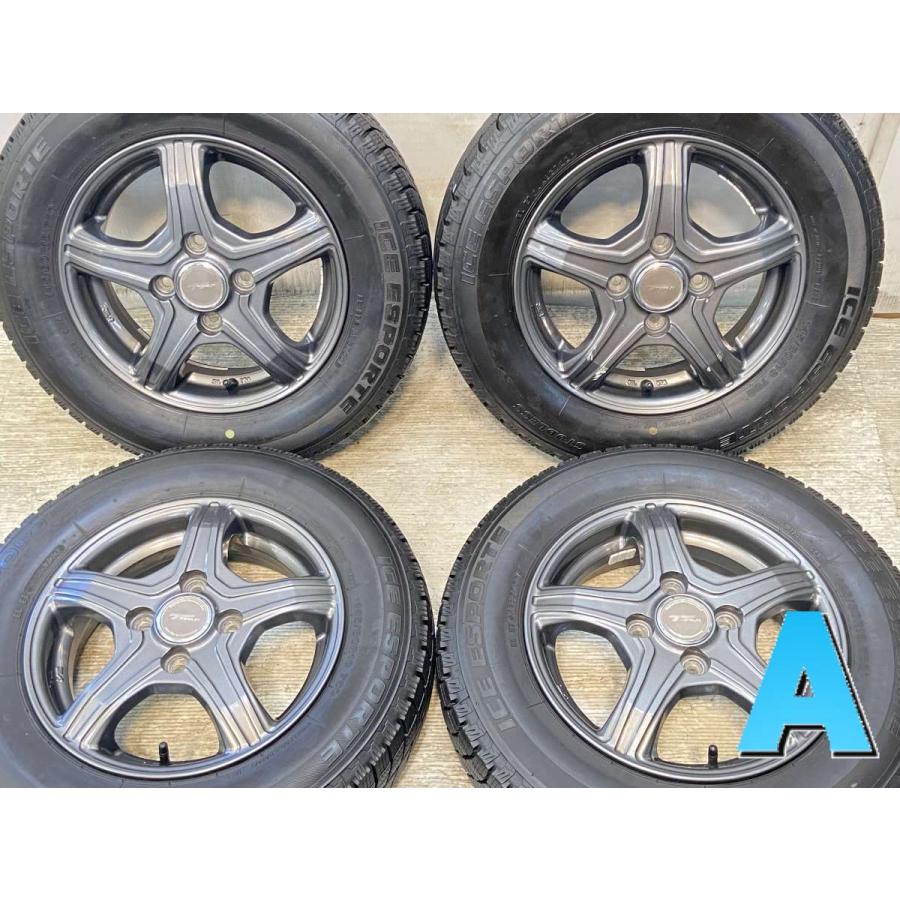 145/80R13 スタッドレスタイヤ　グットイヤー　中古4本セット　イボ残り 145/80R13 スタッドレスタイヤ グットイヤー 中古4本セット イボ残り