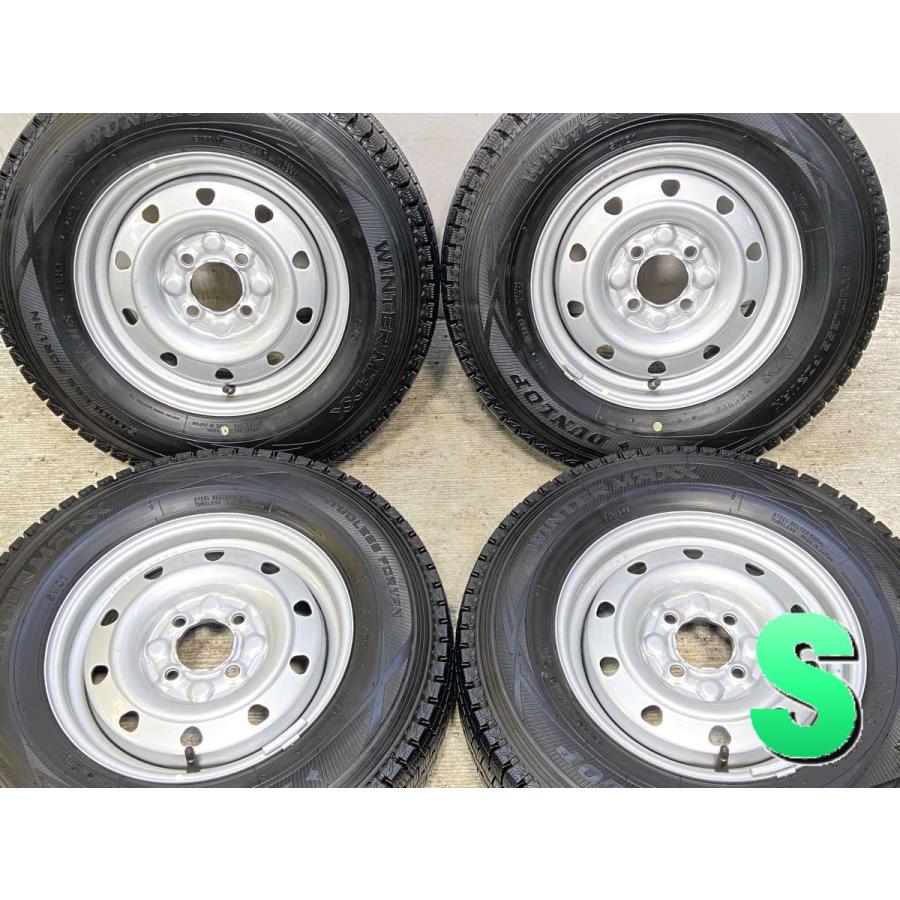 DUNLOP（ダンロップ） 中古タイヤ スタッドレスタイヤ ホイールセット 