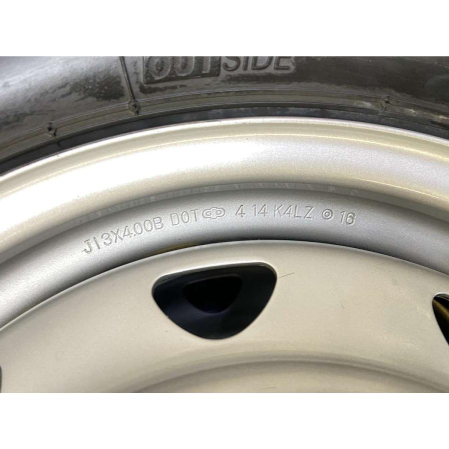 ★タイヤ・ホイール ４本セット★ 145/80R13 ブリヂストン NEXTRY 2019年 8山 SUZUKI 純正 13x4B 4-100 +45 ～横浜市旭区 ズーラシア近く～ BRIDGESTONE（ブリヂストン） 2026年製 日本製 NEWNO 145/80R13 75S 4