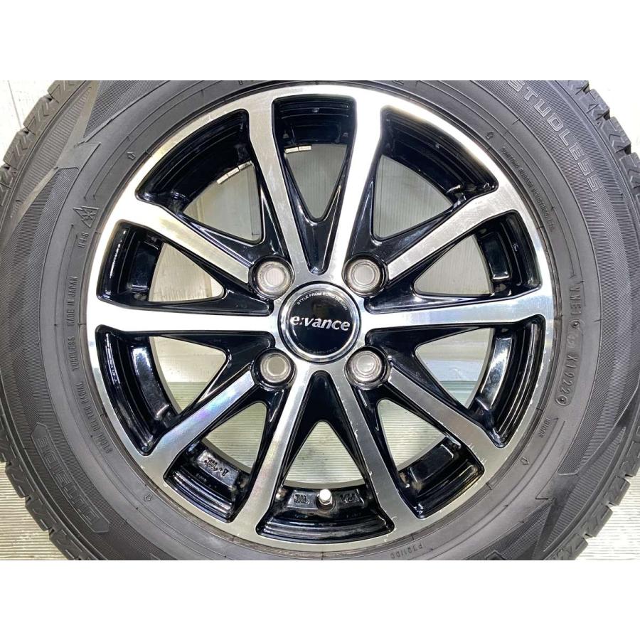 DUNLOP（ダンロップ） 中古タイヤ スタッドレスタイヤ ホイールセット 