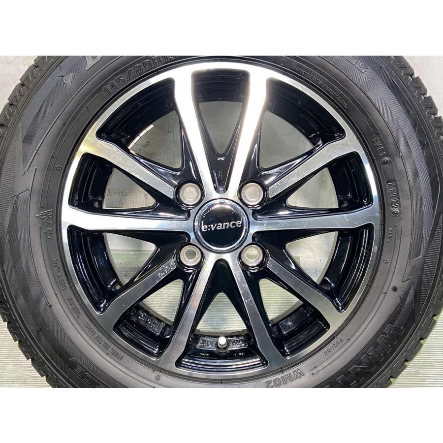 DUNLOP（ダンロップ） 中古タイヤ スタッドレスタイヤ ホイールセット 
