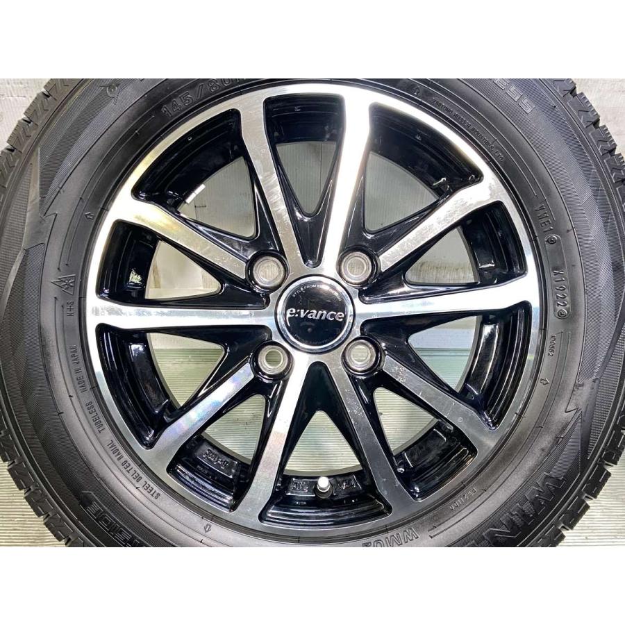 DUNLOP（ダンロップ） 中古タイヤ スタッドレスタイヤ ホイールセット