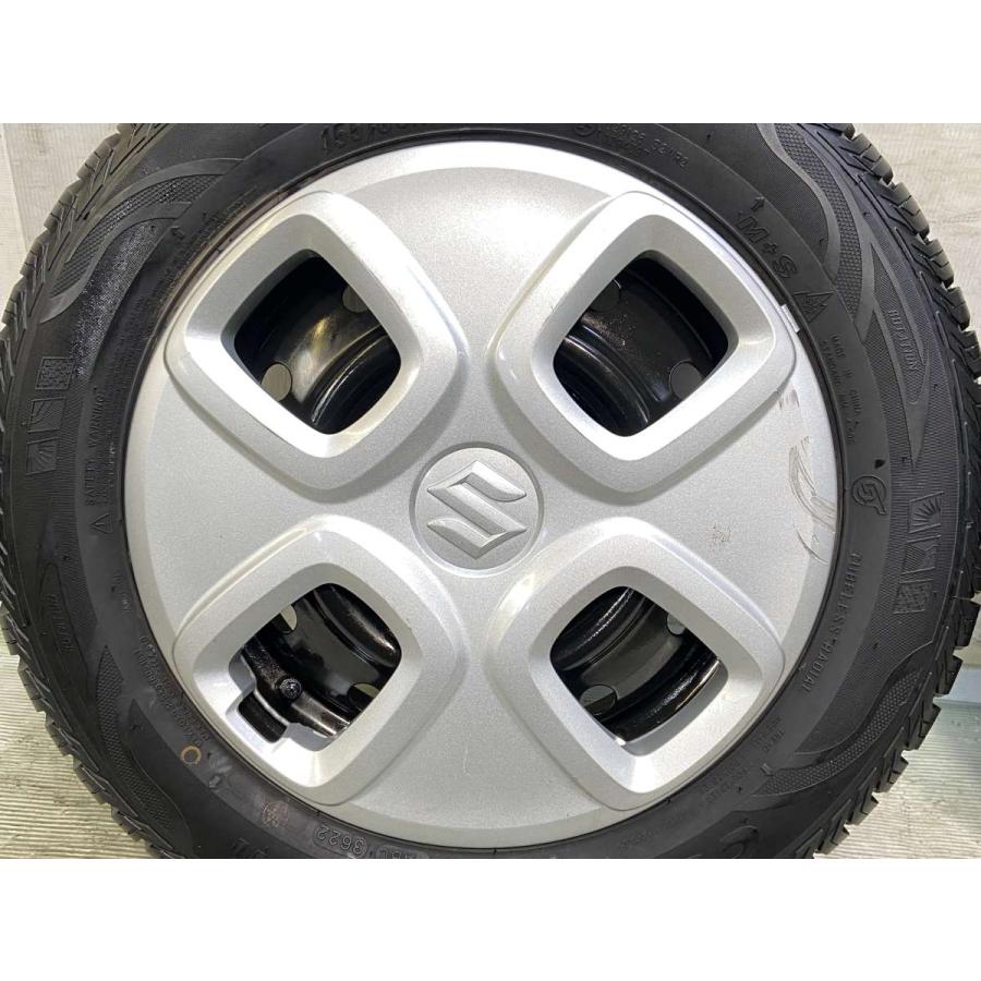 中古タイヤ スタッドレスタイヤ ホイールセット 4本セット 155/65R13 