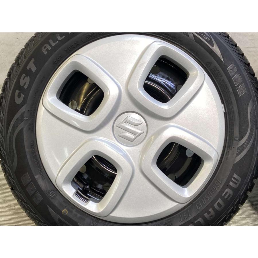中古タイヤ スタッドレスタイヤ ホイールセット 4本セット 155/65R13 