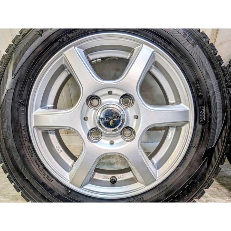 DUNLOP（ダンロップ） 中古タイヤ スタッドレスタイヤ ホイールセット 