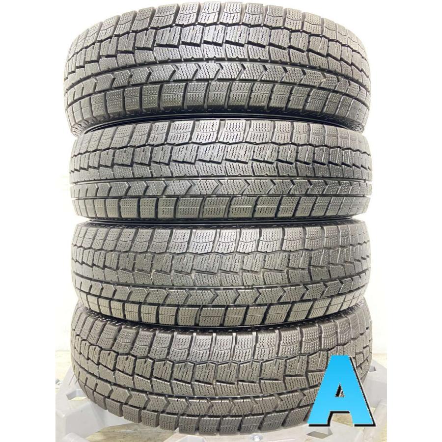 【最終値下】)165/70R14 ダンロップ　ウィンターマックス　100-4穴　中古タイヤ　スタッドレスタイヤ　ホイールセット4本　 DUNLOP（ダンロップ） 中古タイヤ スタッドレスタイヤ 4本セット 165
