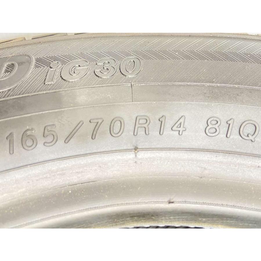 中古タイヤ スタッドレスタイヤ 4本セット 165/70R14  ヨコハマ アイスガード iG30｜aing｜05