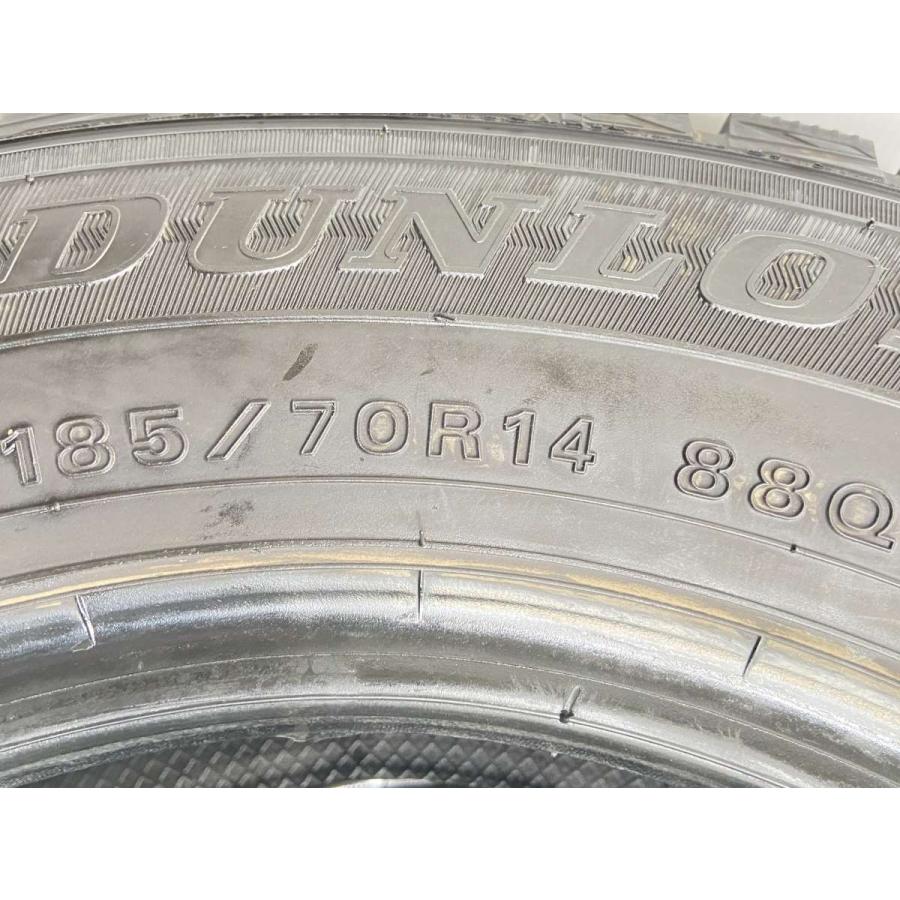 DUNLOP（ダンロップ） 中古タイヤ スタッドレスタイヤ 4本セット 185