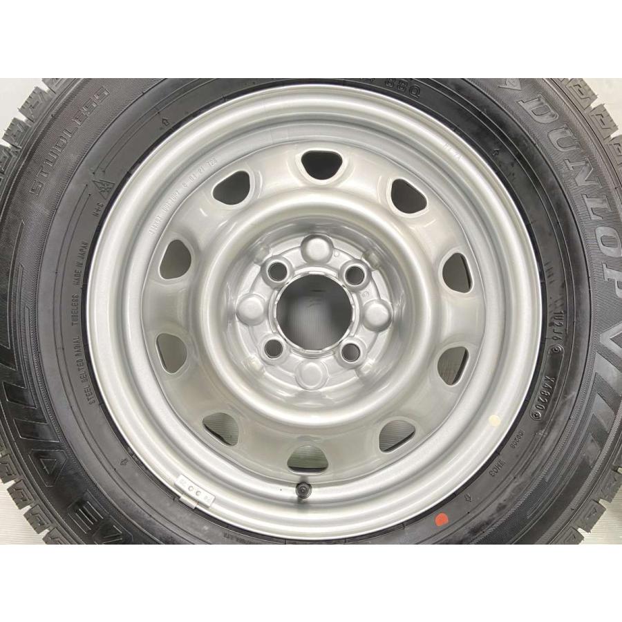 DUNLOP（ダンロップ） 中古タイヤ スタッドレスタイヤ ホイールセット 