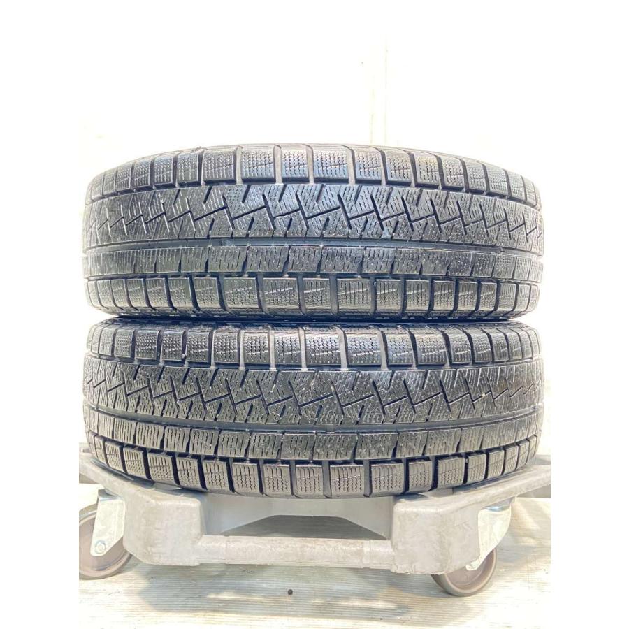 ②中古ピレリスタッドレス155/65R14・中古社外アルミ　２本セット PIRELLI（ピレリ） 中古タイヤ スタッドレスタイヤ 2本セット 155