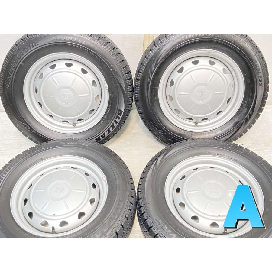 BRIDGESTONE 中古タイヤ スタッドレスタイヤ ホイールセット 4本セット 