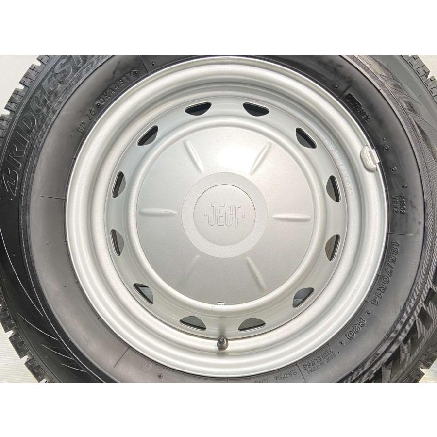 BRIDGESTONE 中古タイヤ スタッドレスタイヤ ホイールセット 4本セット 