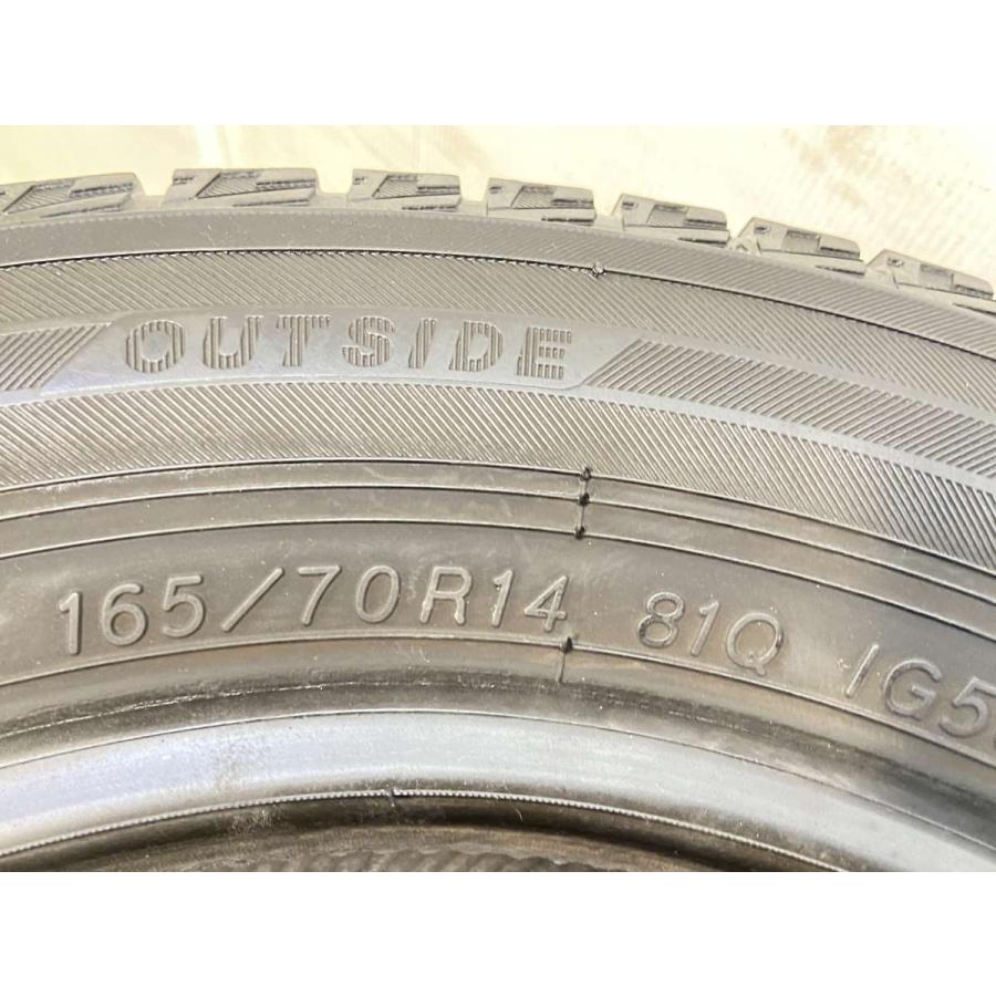 ヨコハマタイヤ 中古タイヤ スタッドレスタイヤ 4本セット 165/70R14 