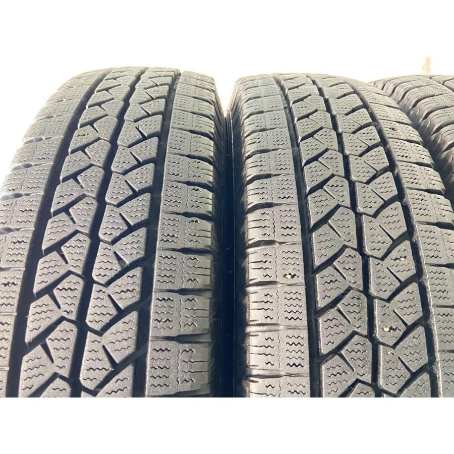 ブリヂストン BLIZZAK VL1 155/80R14LT 4本セット BRIDGESTONE（ブリヂストン） 中古タイヤ スタッドレスタイヤ 4本